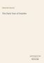 Deborah Alcock, The Dark Year of Dundee. Unten rechts steht "ANTIQUM NOVUM". Beige Hintergrund., Buch
