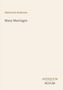 Text oben: "Sherwood Anderson". Mitte: "Many Marriages". Unten rechts: "ANTIQUM NOVUM". Cremefarbener Hintergrund.