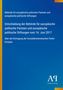 "Behörde für europäische politische Parteien..." in großen weißen Buchstaben auf blauem Hintergrund. Links gelber Streifen., Buch