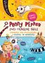 "Penny Pepper: Zwei tierische Fälle" mit Illustrationen von Lisa Hänsch zeigt fröhliche Tiere und ein Mädchen.