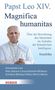 Papst Leo XIV., Magnifica humanitas, über KI-Zeitalter. Enzyklika. Kommentiert von Peter Dabrock et al. Unterer Rand: HERDER., Buch