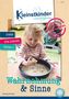 "Kleinstkinder", "Wahrnehmung & Sinne", "Ideen für Kinder unter 3". Ein Kind spielt mit Sand und Muscheln., Buch