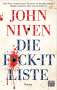 John Niven: Die F*ck-it-Liste, Buch
