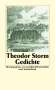 Theodor Storm: Gedichte, Buch