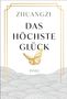 Zhuangzi, Das Höchste Glück, Insel. Goldener Schmetterling, geschwungene Linien, schlichtes Design., Buch