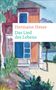 Texte: Hermann Hesse, Das Lied des Lebens, Insel. Aquarell eines roten Hauses mit blauen Fenstern und Bäumen., Buch