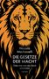 Niccolò Machiavelli: DIE GESETZE DER MACHT. Illustration eines Löwenkopfes in Schwarz und Orange., Buch