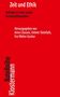 "Zeit und Ethik", Beiträge zur Existenzphilosophie. Herausgegeben von Clausen, Steinfath, Weber-Guskar. Roter Hintergrund., Buch