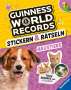 Martine Richter: Guinness World Records Stickern und Rätseln: Haustiere - ein rekordverdächtiger Rätsel- und Stickerspaß mit Hund, Katze und Co., Buch