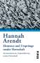 Hannah Arendt: Elemente und Ursprünge totaler Herrschaft, Buch