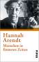 Hannah Arendt: Menschen in finsteren Zeiten, Buch