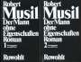 Robert Musil: Der Mann ohne Eigenschaften, Buch