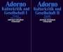 Theodor W. Adorno (1903-1969): Gesammelte Schriften in 20 Bänden, Buch