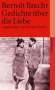 Bertolt Brecht: Gedichte über die Liebe, Buch
