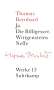 Thomas Bernhard: Werke 13. Erzählungen 3, Buch