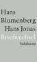 Hans Blumenberg: Briefwechsel 1954-1978 und weitere Materialien, Buch