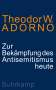 Theodor W. Adorno: Zur Bekämpfung des Antisemitismus heute, Buch