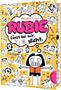 Komisches Cover mit Texten wie "Maddie Frost," "RUBIE," "Läuft bei mir. Nicht." Comic-Zeichnungen eines Mädchens, lebhafte Farben.