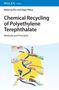 Titel: "Chemical Recycling of Polyethylene Terephthalate". Illustration zeigt Recyclingzyklus: Consume, PET, Design, End of Life, Repeat.