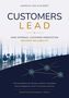 Text: "Customers Lead: How Internal Customer Orientation Secures Reliability." Illustration: Netzwerkdiagramm auf dunkelblauem Hintergrund., Buch