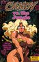 Cover-Text: "CANDY vs. the Jungle". Zusatz: "Sie hat keinen Plan. Dafür hat sie Titten." Illustration: Frau in Leopardenmuster., Buch