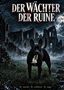 "DER WÄCHTER DER RUINE" und "Er wacht. Er schützt. Er jagt." Ein schwarzer Hund vor alten Ruinen bei Vollmond., Buch