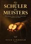„Der Schüler des Meisters“ - Buchcover mit einer Hand, die einen halben Apfel hält., Buch