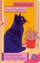 Ein schwarzer Kater sitzt auf einer Fensterbank, daneben eine Topfpflanze. Text: Makoto Shinkai, Naruki Nagakawa, Roman., Buch