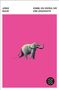Text: "JORGE BUCAY KOMM, ICH ERZÄHL DIR EINE GESCHICHTE". Illustration: Elefant auf rosa Hintergrund, kleines Symbol unten.