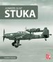 "JUNKERS JU 87 STUKA. Jonathan Falconer. Zwei Flugzeuge im Flug vor einem wolkigen Himmel. Logo von Motorbuch Verlag.", Buch