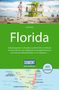 "Axel Pinck, Florida. Entdeckungsreisen in Amerikas Sunshine State... DUMONT REISE-HANDBUCH." Illustrative Karte von Florida., Buch