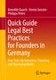 Benedikt Quarch: Quick Guide Legal Best Practices for Founders in Germany, Buch
