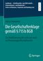 „Juridicum – Schriftenreihe“, „Gesellschafterklage gemäß § 715 b BGB“, Springer-Logo unten rechts. Teal Hintergrund., Buch