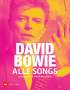 : David Bowie - Alle Songs, Buch