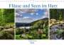 Steffen Gierok: Flüsse und Seen im Harz (Wandkalender 2022 DIN A4 quer), KAL