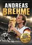 „Philip Kluth: Andreas Brehme - Mit den Mailänder Anekdoten, die bisher fehlten.“ Fußballer mit WM-Pokal im Stadion., Buch