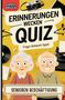"Großdruck: Erinnerungen wecken Quiz. Frage-Antwort-Spiel. Senioren Beschäftigung." Illustration mit älteren Personen., Buch