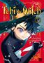 „Ichi the Witch“, Band 1. Illustrative Darstellung eines Jungen mit grauem Hut und Dolch vor rotem Hintergrund., Buch