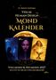 Dr. Beatrix Haslinger Visual Human Design Mondkalender. Vollmond & Neumond 2027. Drei mystische Karten vor einem Mond., Buch