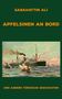 „SABAHATTIN ALI APFELSINEN AN BORD UND ANDERE TÜRKISCHE GESCHICHTEN.“ Illustration eines Dampfschiffs und Segelboote.