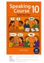 "Speaking Course 10 Step-by-step. At school, I... In my free time, I... VS. Name: Class: Teacher: School Year: Dennis Arnold B1 CEFR." Illustrationen zeigen Schüler im Gespräch., Buch