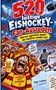 Buchtitel: "520 lustige Eishockey-Fan-Ausreden". Comic-Stil, Fans jubeln, Banner "Same Game Different Excuses"., Buch