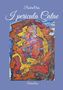 "I pericula Catae" in eleganter Schrift auf einem blauen Hintergrund. Abstrakte Kunst mit kräftigen Farben im Zentrum., Buch