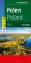 : Polen, Straßenkarte 1:500.000, freytag & berndt, KRT