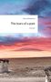 Text: "Victoria Willowbloom, The tears of a poet, story.one." Unter einem weiten Himmel leere Wüstenlandschaft bei Sonnenuntergang., Buch