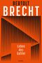 Text: "Bertolt Brecht, Leben des Galilei, Anaconda". 
Oranges Cover mit schwarzen, dreieckigen Mustern., Buch