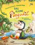 „Das kleine Pingodil – Der verflixte Wechseltag“. Ein illustriertes Tier steht selbstbewusst an einem Fluss., Buch
