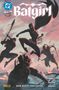 „Batgirl“ in großer Schrift, „Das Buch von Shiva“ unten. Vier Figuren kämpfen vor einem rosa-dunkelblauen Hintergrund., Buch