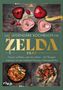 Text: "Das legendäre Kochbuch für Zelda Fans. Herzen auffüllen, wärmen, heilen – 60 Rezepte inspiriert von der beliebten Fantasy-Videospielreihe. Patrick Rosenthal."  
Illustration: Herzförmige Suppen und Speisen, Radieschen und Gewürze auf Holz., Buch