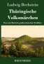 Ludwig Bechstein: Thüringische Volksmärchen, Buch